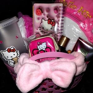 Hello Kitty gift basket